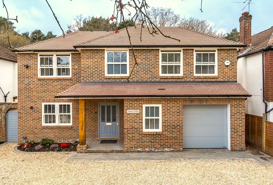 Extending and re-modelling a large detached house - front