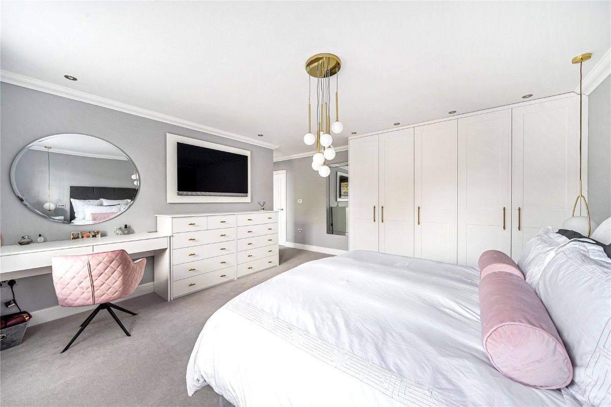 Extending and re-modelling a large detached house - bedroom