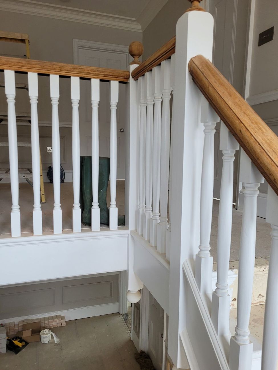 Complete refurbishment of 4 storey locally listed period property - in progress