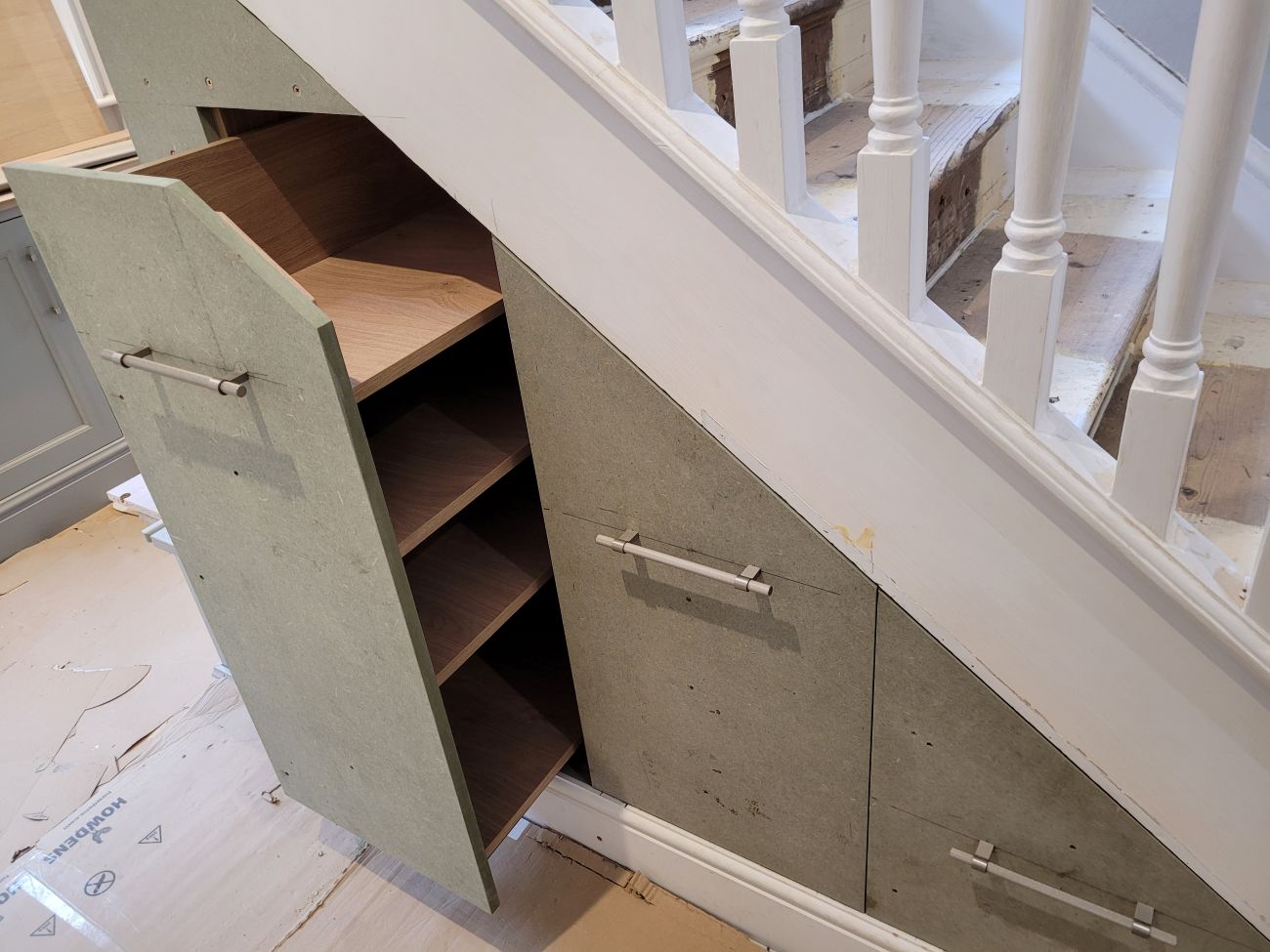 Complete refurbishment of 4 storey locally listed period property - in progress