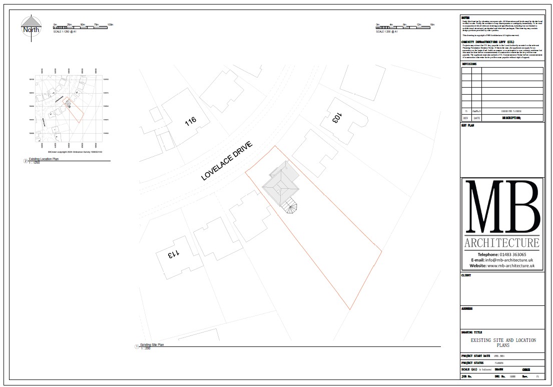 Extend and re-model detached house into an executive 4 bedroom house - existing