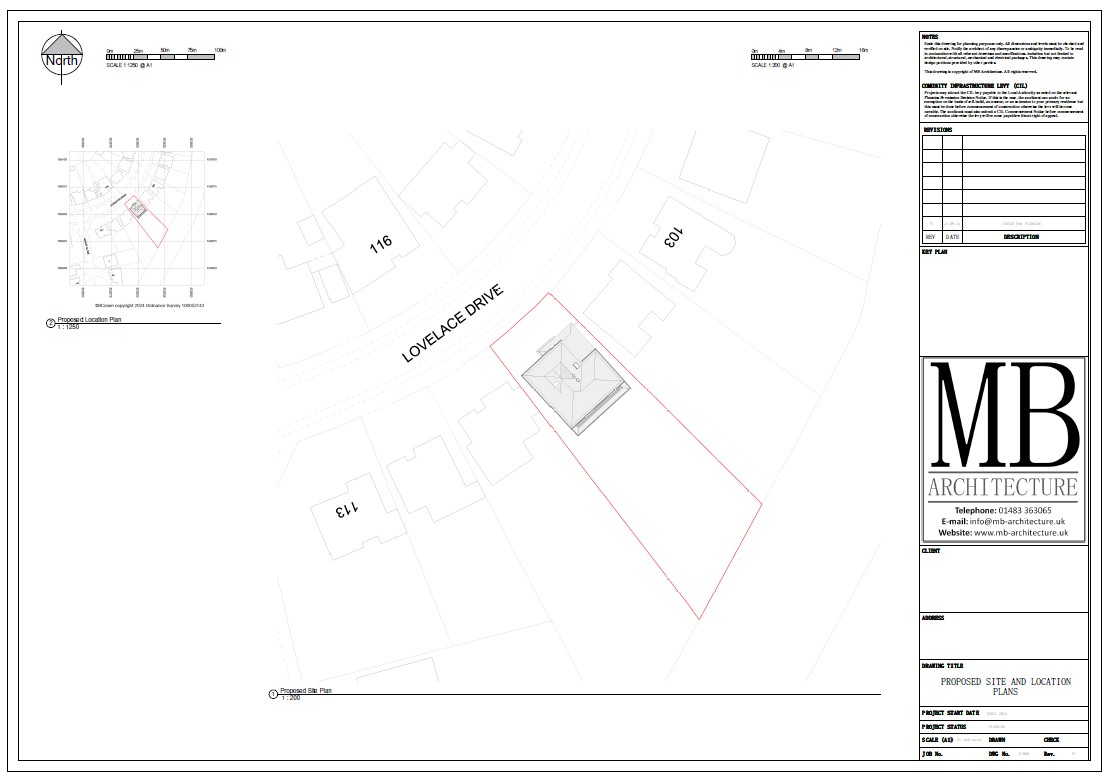 Extend and re-model detached house into an executive 4 bedroom house - proposed