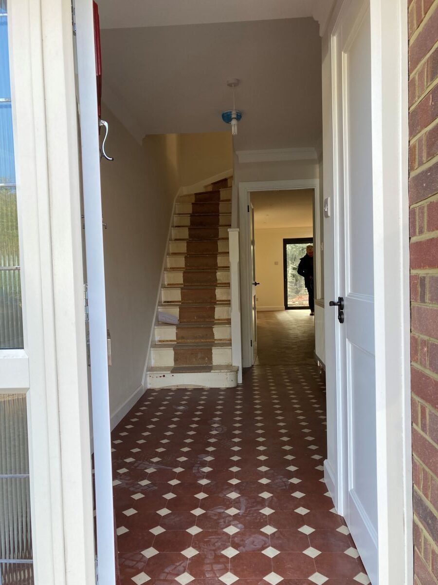Extend and re-model detached house into an executive 4 bedroom house - complete
