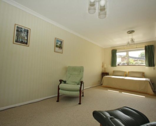 room of 5 bed home before remodelling
