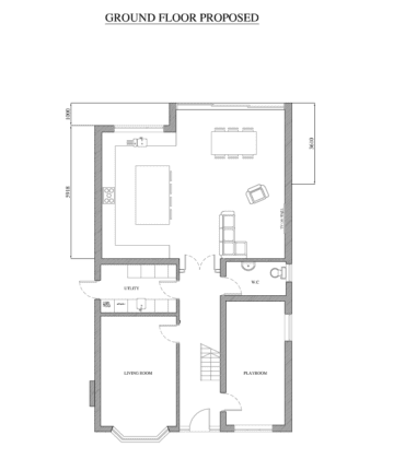 ground floorplan for remodelling