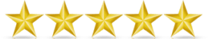 5 gold stars