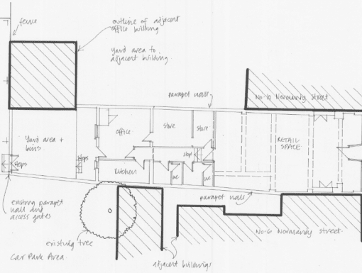 Shop unit Ground Floor plan