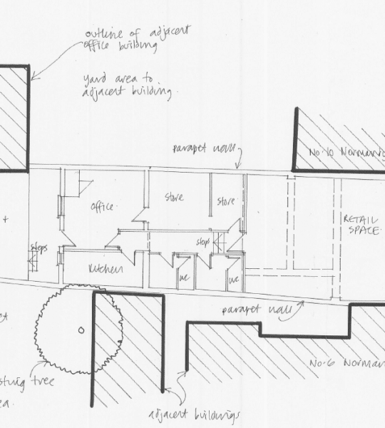 Shop unit Ground Floor plan
