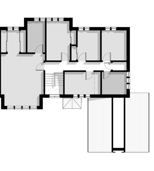 Extended and re-modelled 5-bedroom executive house Proposed