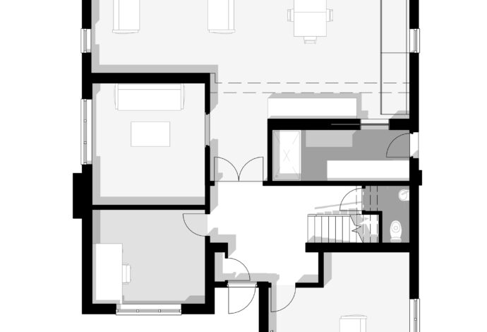 2 storey extension and re-modelling Proposed Ground Floor