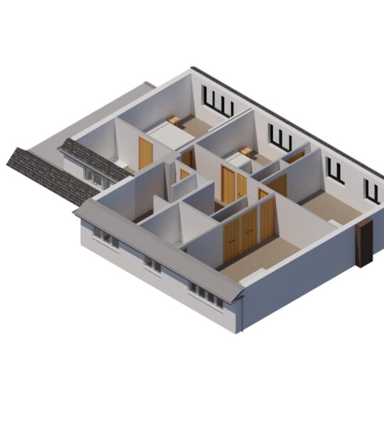 Re-modelling a large detached 1950s - Proposed First Floor