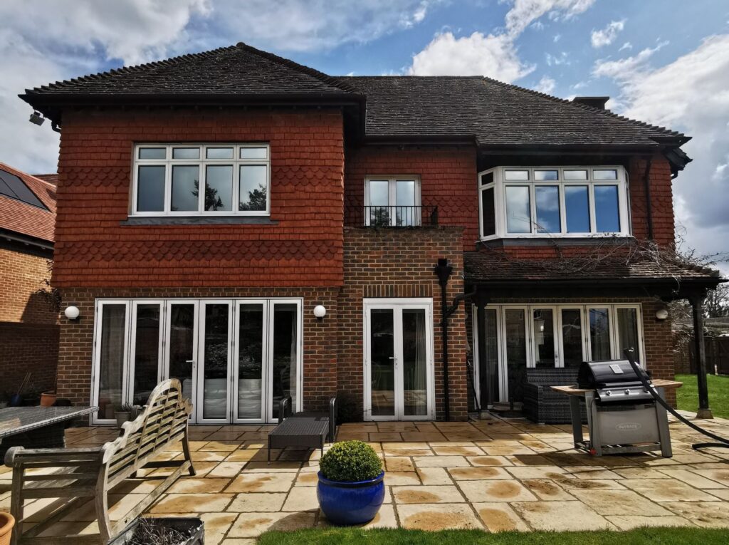 Before the project to Extend and re-model the ground floor of a large detached character house