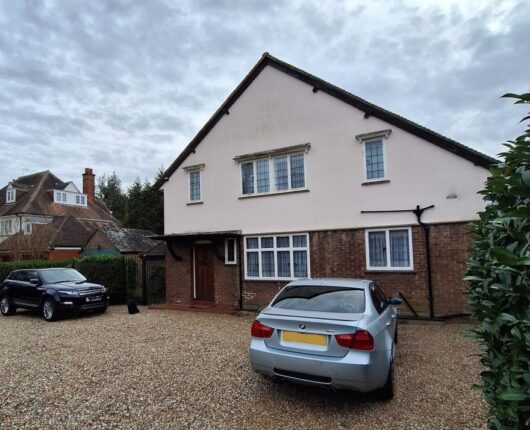 New build 5 bedroom eco build detached house - existing house