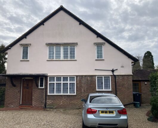 New build 5 bedroom eco build detached house - existing house