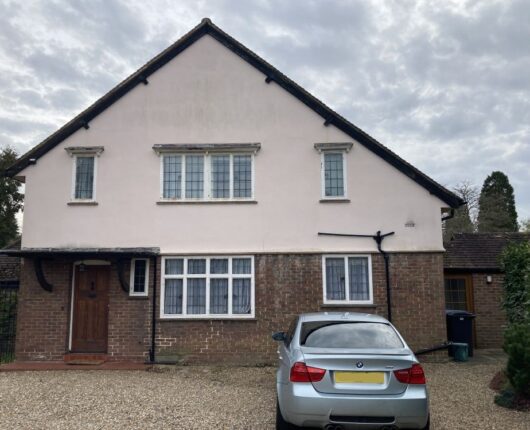 New build 5 bedroom eco build detached house - existing house
