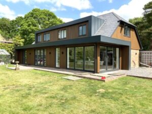 A new extension on the rear of a residential home in Surbiton. Designed by MB Architecture
