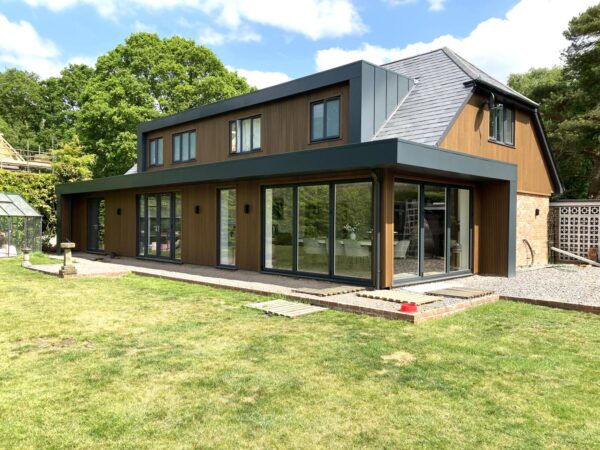 A new extension on the rear of a residential home in Surbiton. Designed by MB Architecture