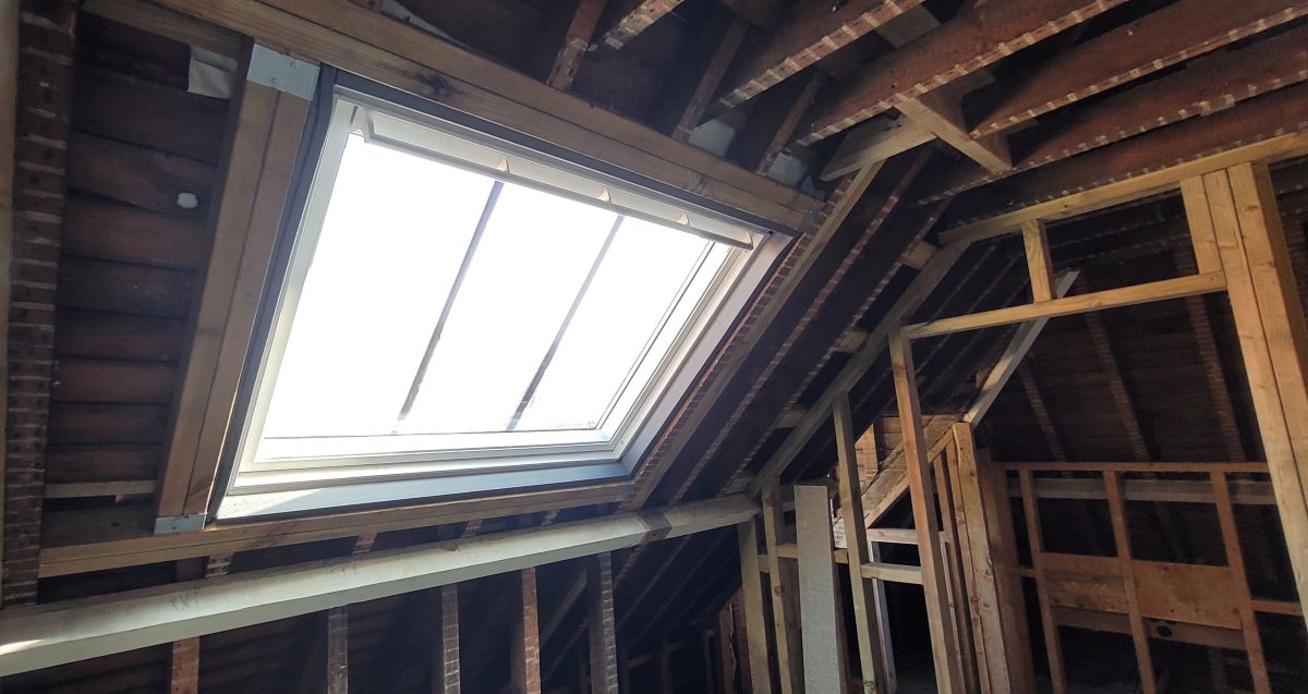 Work in progress on project to Complete refurbishment of 4 storey locally listed period property