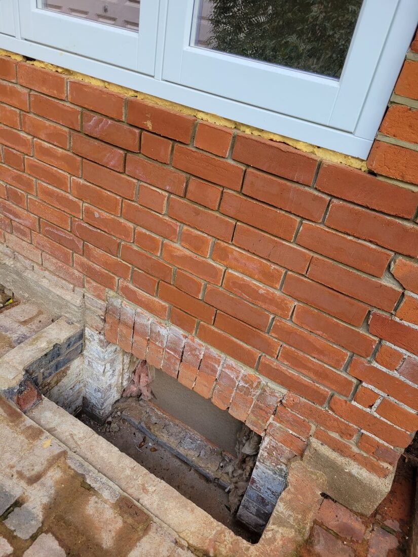 Work in progress on project to Complete refurbishment of 4 storey locally listed period property