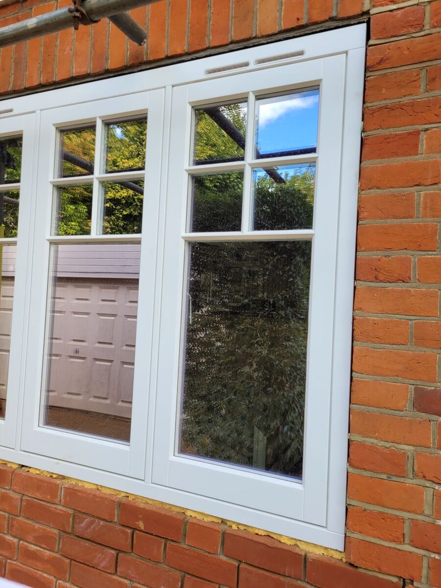 Work in progress on project to Complete refurbishment of 4 storey locally listed period property