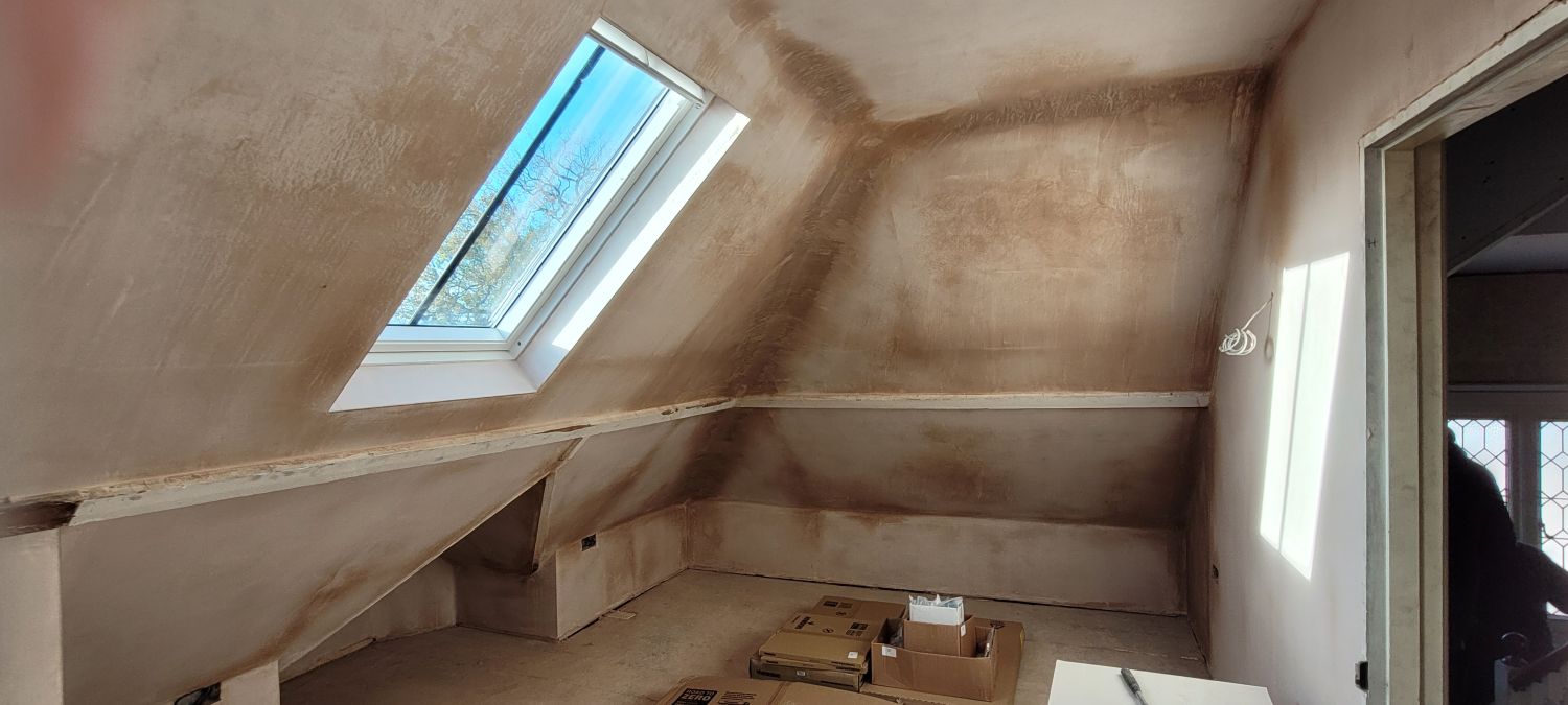 Work in progress on project to Complete refurbishment of 4 storey locally listed period property