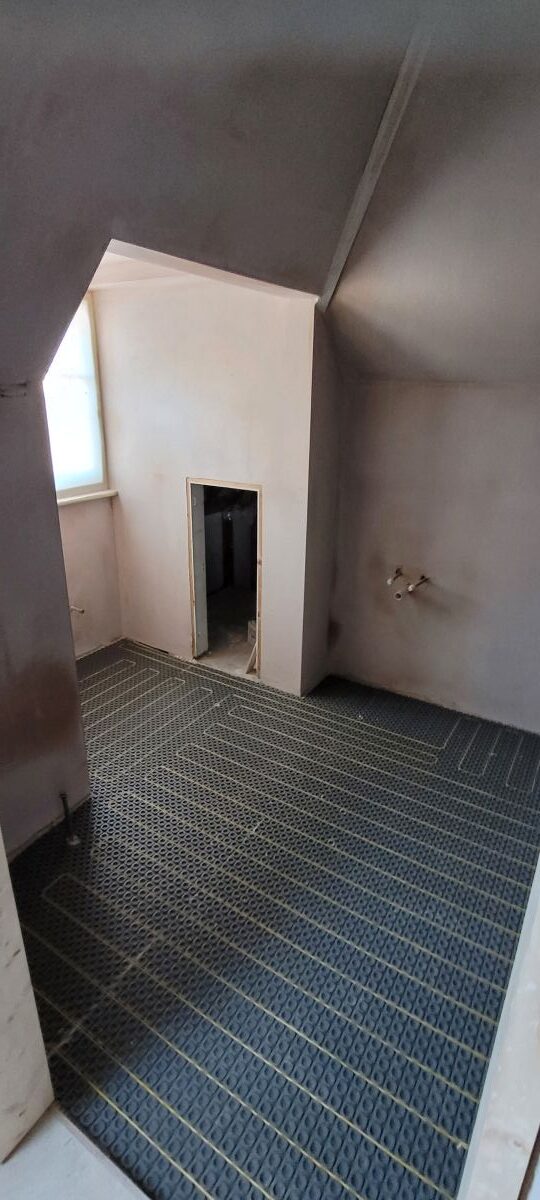 Work in progress on project to Complete refurbishment of 4 storey locally listed period property