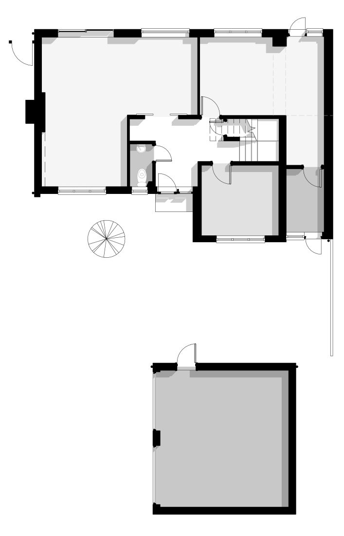 Remodel and Extension of 4 Bedroom Detached Home - existing plans