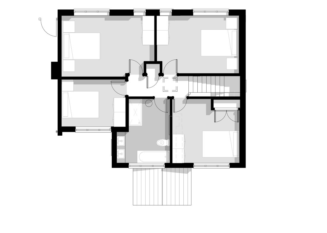 Remodel and Extension of 4 Bedroom Detached Home - proposed