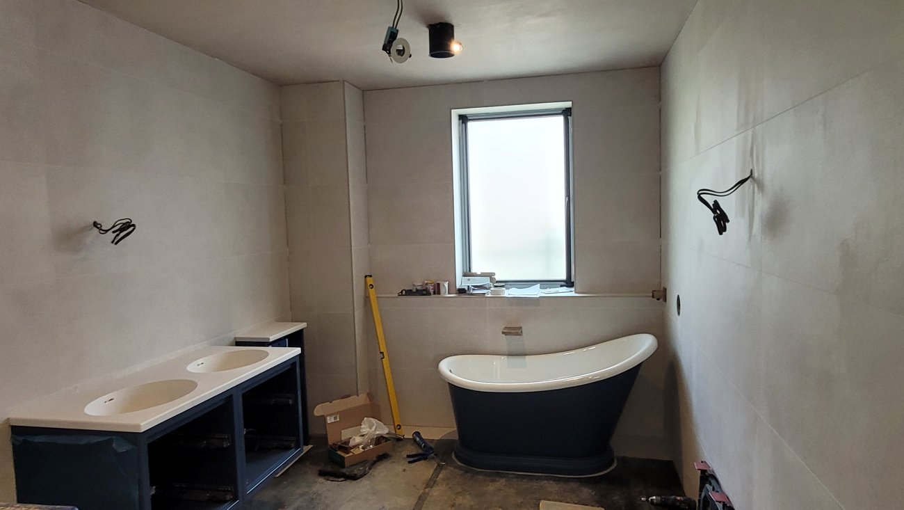 New build 5 bedroom eco build detached house - in progress