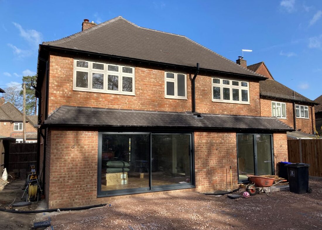 Extend and re-model detached house into an executive 4 bedroom house