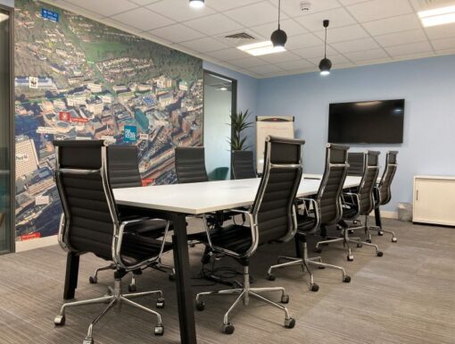 Meeting room at MB Architecture offices