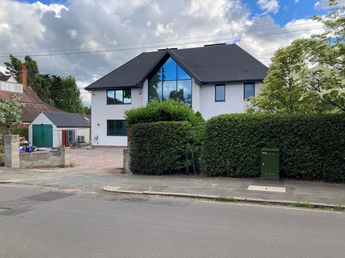 New build 5 bedroom eco build detached house