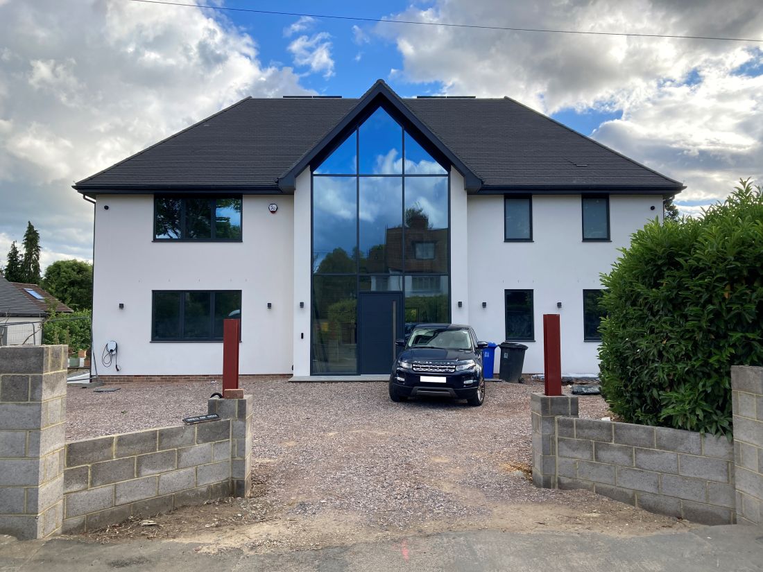 New build 5 bedroom eco build detached house