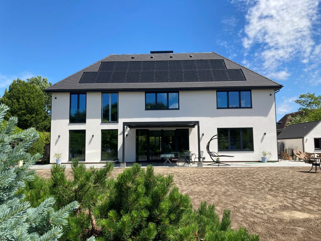 New build 5 bedroom eco build detached house