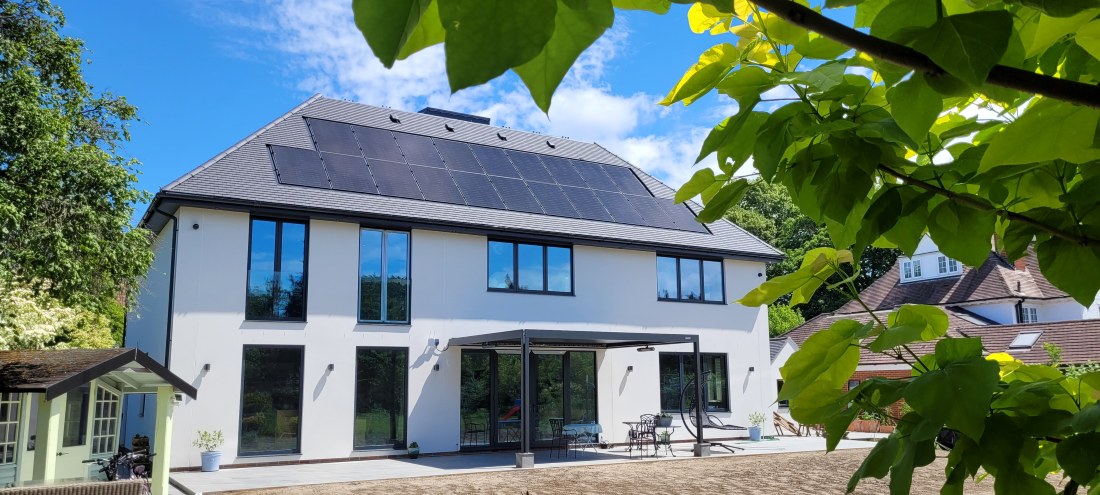 New build 5 bedroom eco build detached house