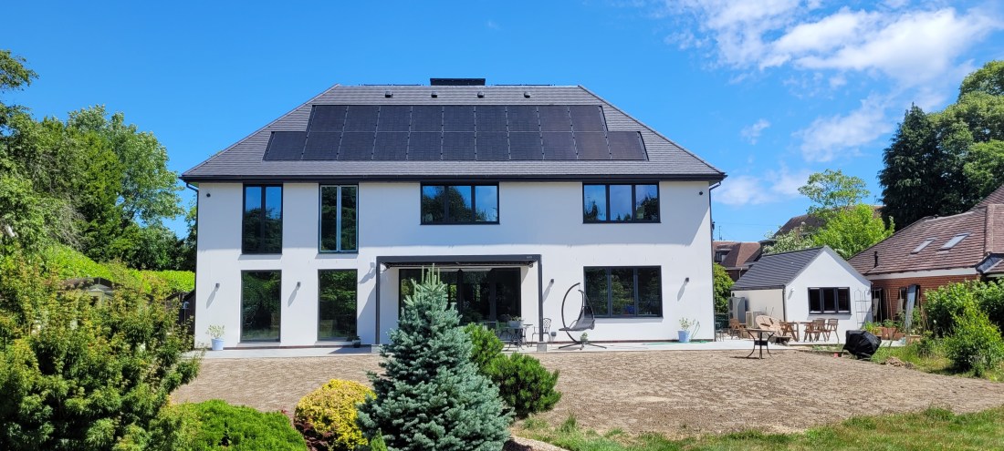 New build 5 bedroom eco build detached house