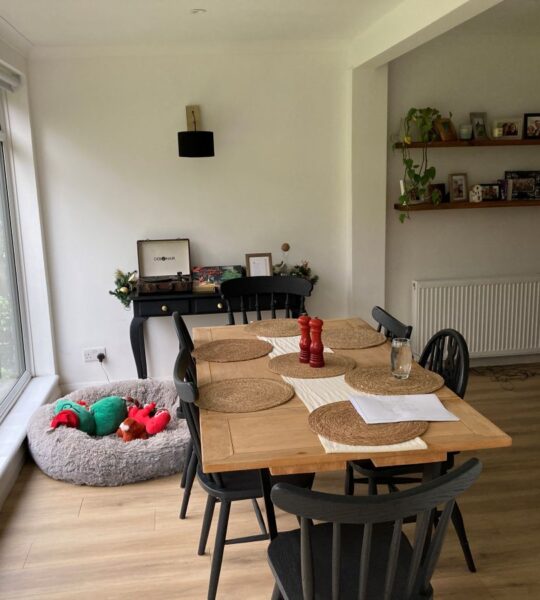 Period 1950s detached house extended to 4 bedrooms - existing