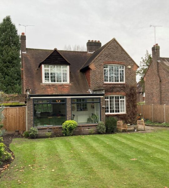 Period 1950s detached house extended to 4 bedrooms - existing