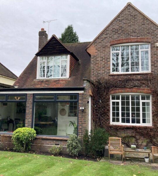 Period 1950s detached house extended to 4 bedrooms - existing